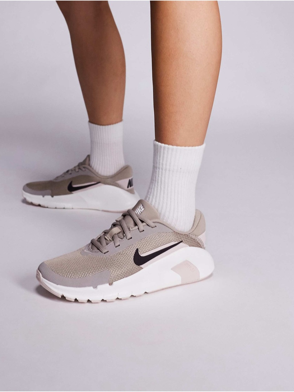 Nike Training Flex Sneakers in Beige 10.5